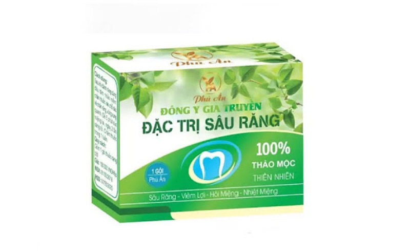 Thuốc sâu răng Phú Ân được nhiều người ưa chuộng chữa sâu răng hiệu quả cao.