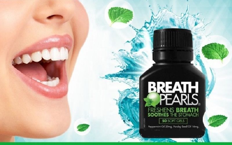 Thuốc trị sâu răng hôi miệng Breath Pearls