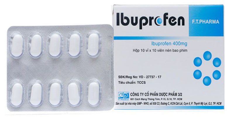 Thuốc chống viêm Ibuprofen cùng là loại thuốc không steroid, được bào chế dưới dạng viên