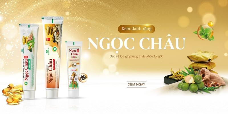 Kem đánh răng dược liệu Ngọc Châu