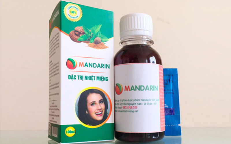 Mandarin được bào chế từ thảo dược tự nhiên