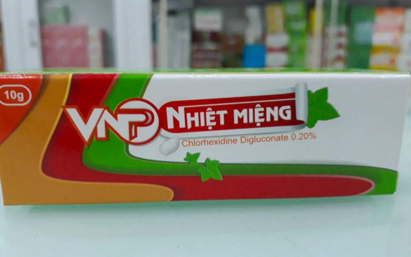 Thuốc bôi nhiệt miệng VNP giúp làm lành các vết loét nhanh chóng