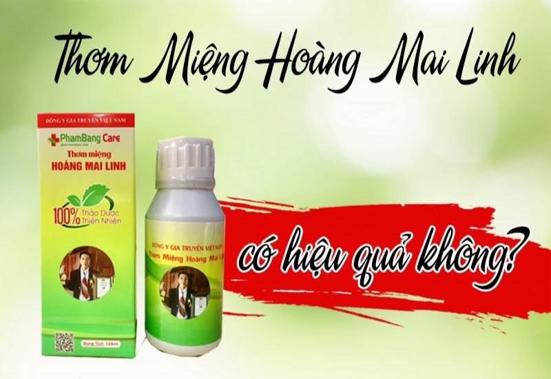 Hiệu quả của sản phẩm Hoàng Mai Linh