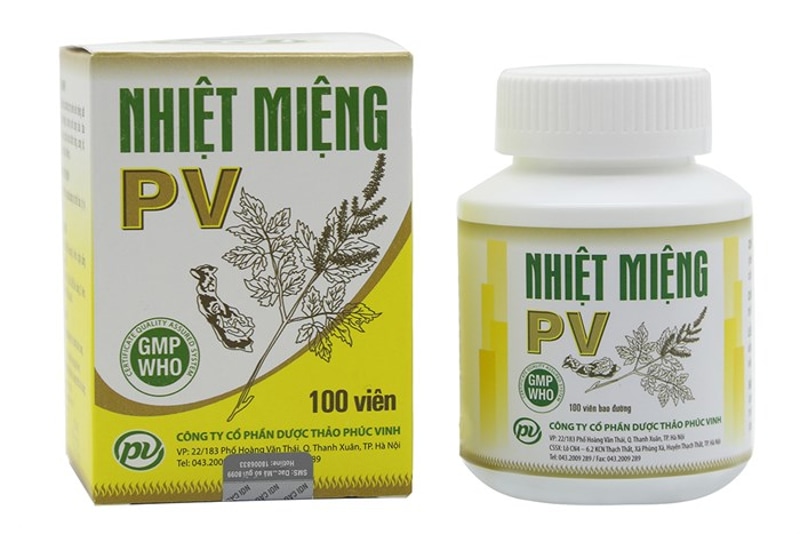 Thuốc Nhiệt Miệng PV Và Những Thông Tin Quan Trọng