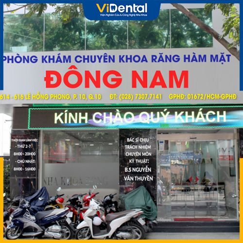 Nha khoa quận 10 Đông Nam hội tụ đội ngũ bác sĩ giỏi