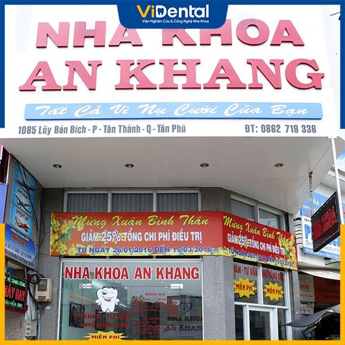 Nha khoa quận 2 - An Khang là địa chỉ uy tín hàng đầu 