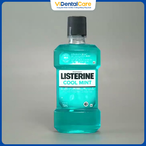 Listerine Cool Mint là sản phẩm được nhiều khách hàng tin dùng