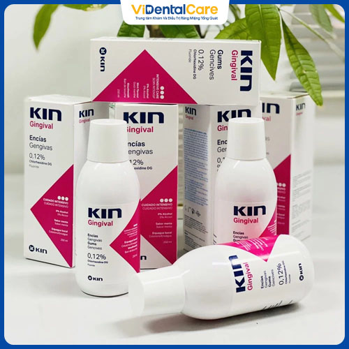 Nước súc miệng Kin Gingival được sản xuất tại Tây Ban Nha