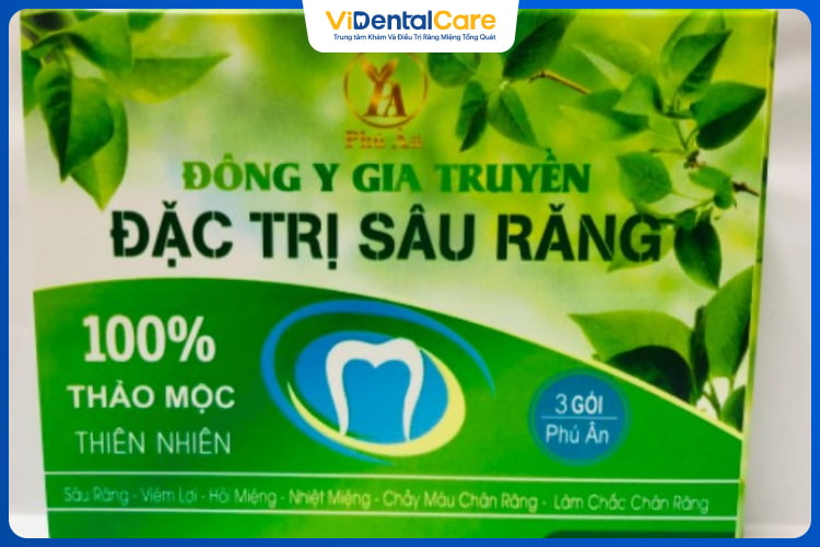 Dung dịch chữa sâu răng Phú Ân được nhiều người tin dùng